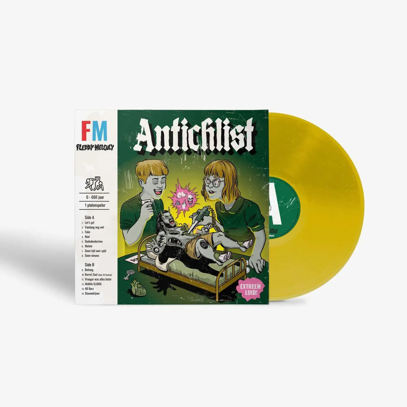 Fleddy Melculy ANTICHLIST Vinyl Record