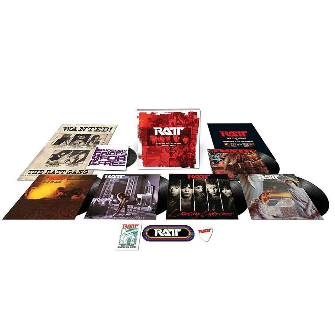 Ratt The Atlantic Years (6LP Boxset) Vinyl Record