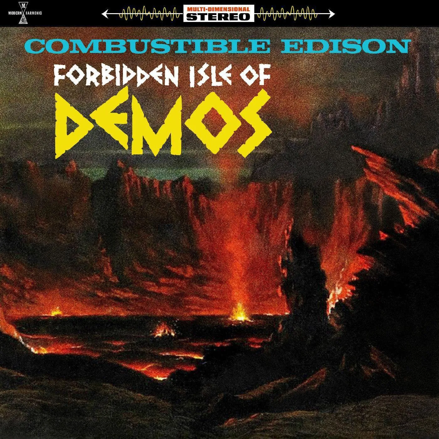 Combustible Edison FORBIDDEN ISLE OF DEMOS Vinyl Record