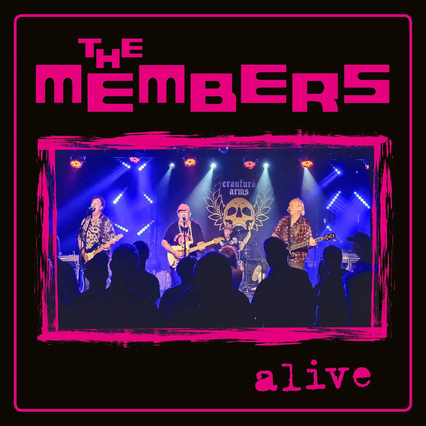 The Members ALIVE Vinyl Record