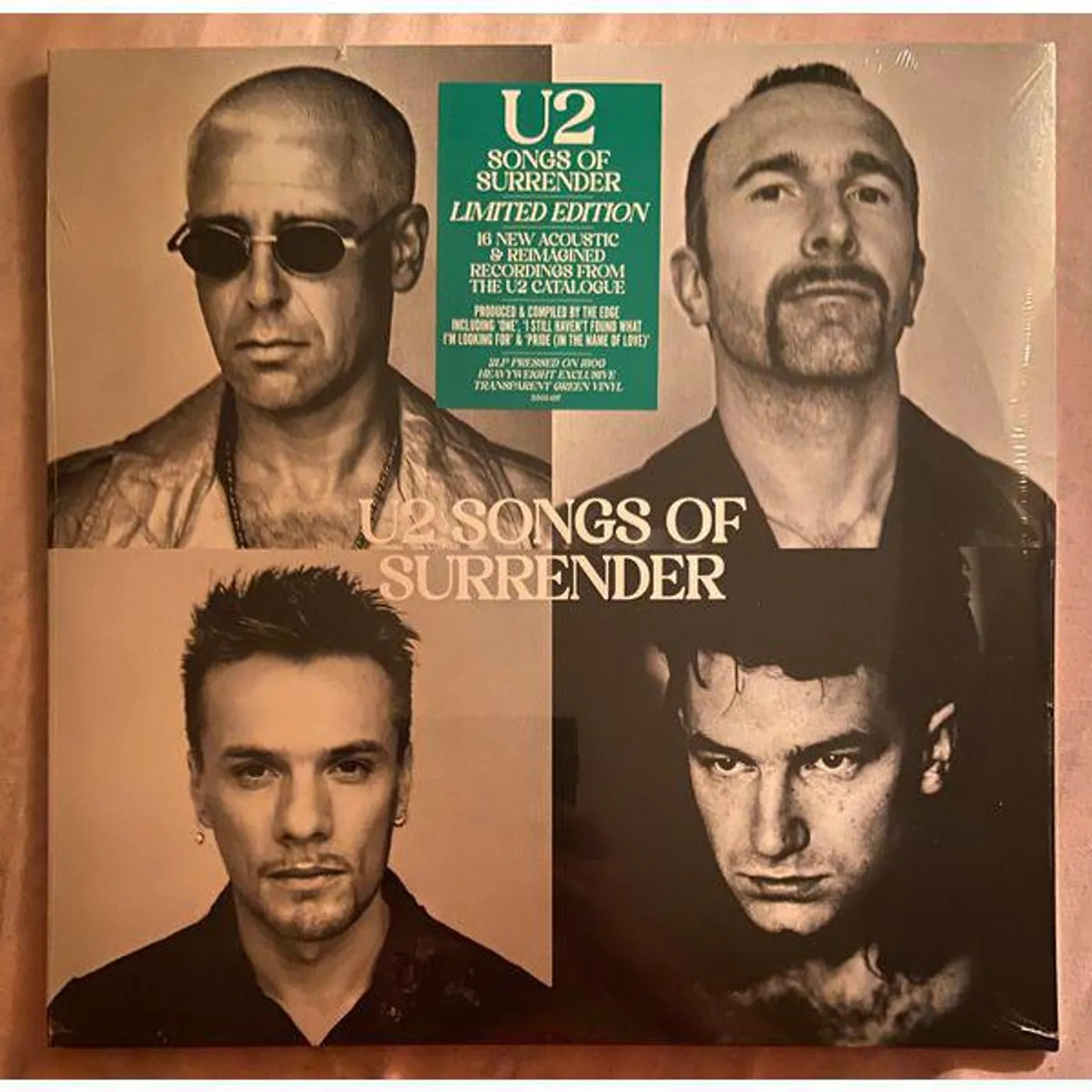 U2 Songs Of Surrender (2LP) Vinyl Record