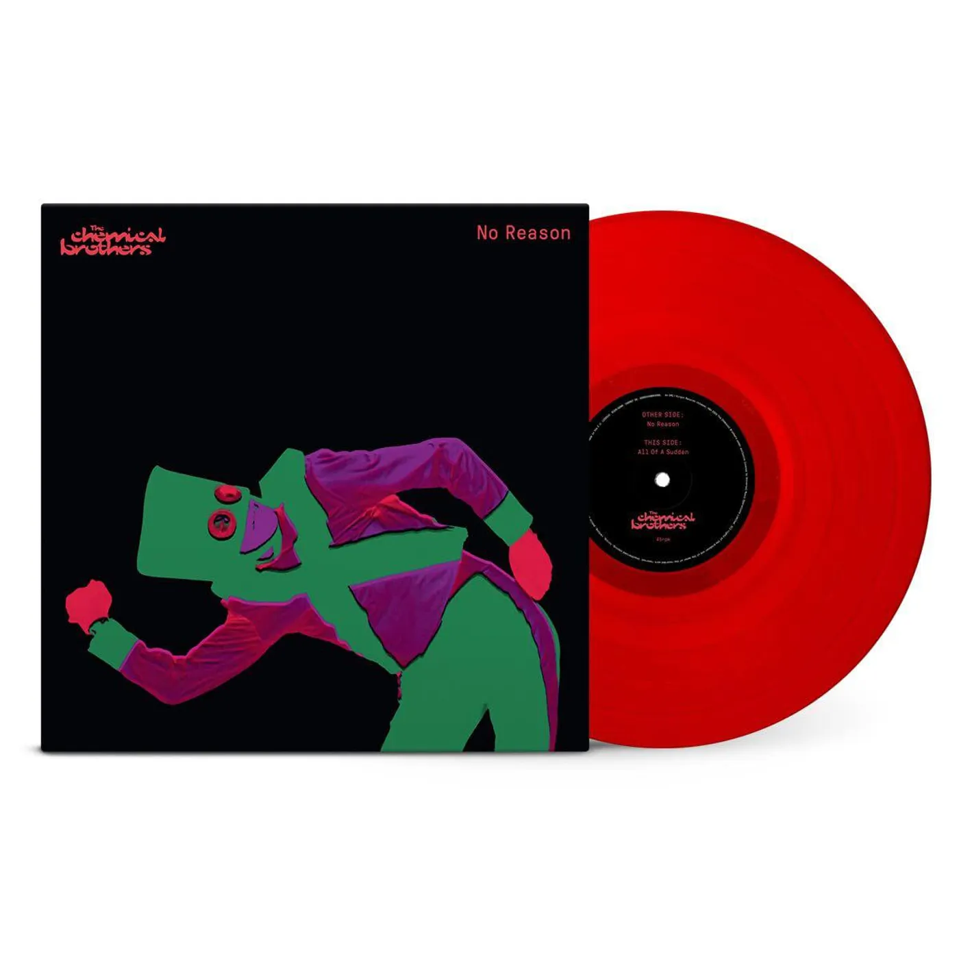 The Chemical Brothers No Reason (Red Single) Vinyl Record