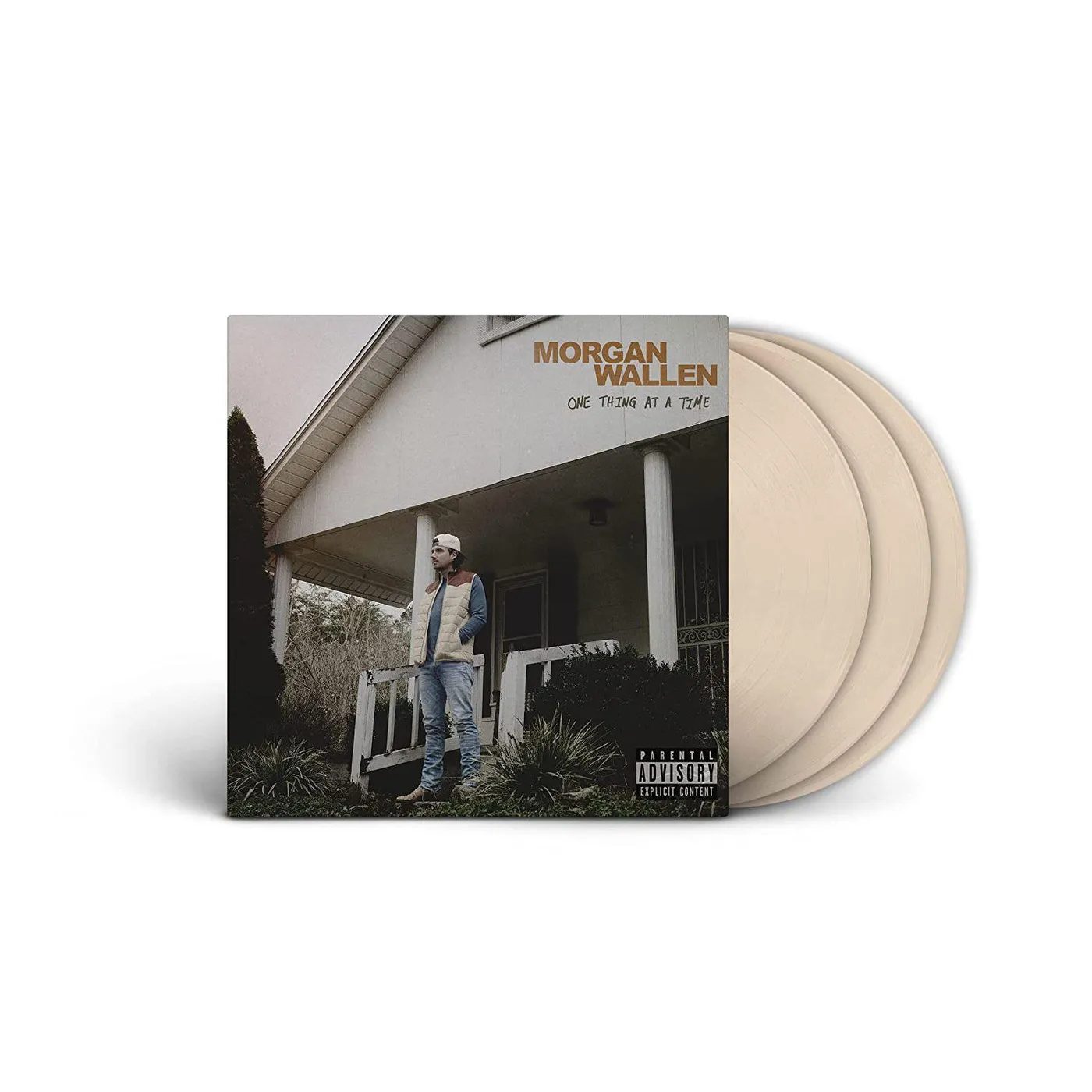 Morgan Wallen One Thing At A Time (Bone White/3LP) Vinyl Record