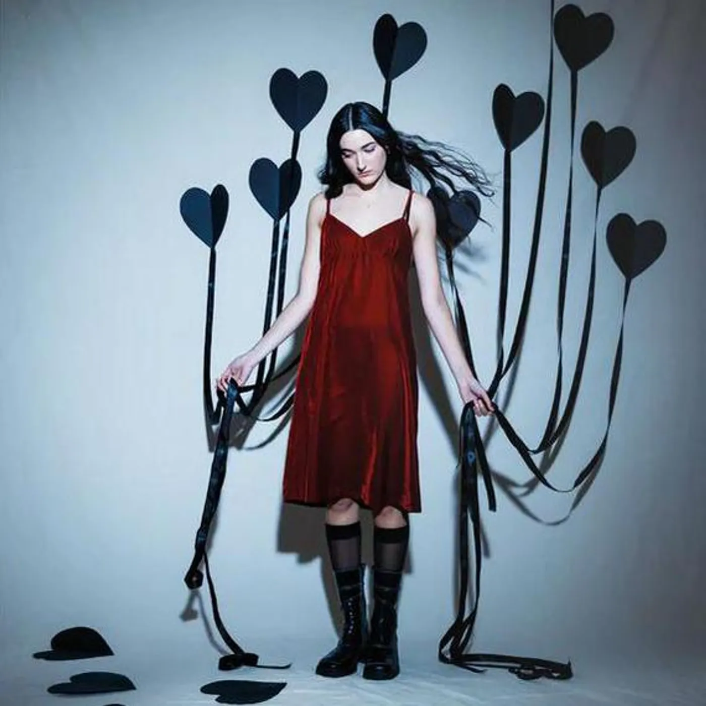 Etta Marcus Heart-shaped Bruise (Deep Red) Vinyl Record