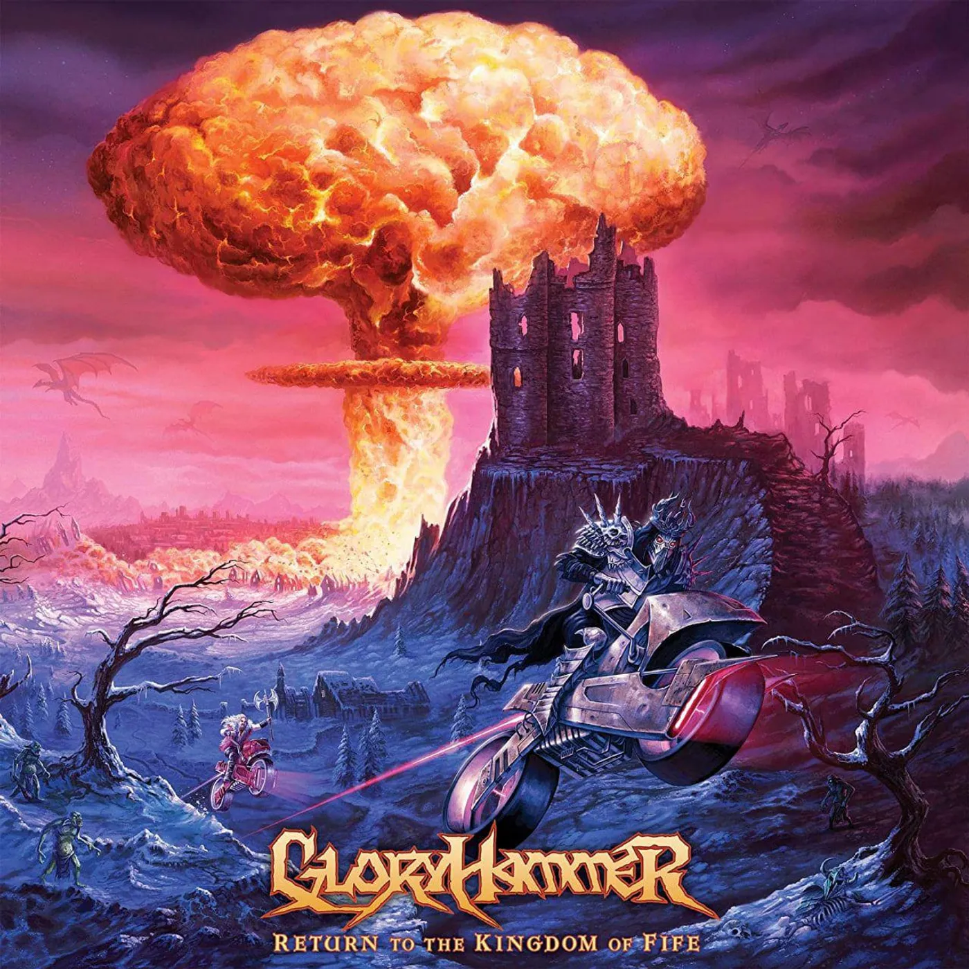 Gloryhammer RETURN TO THE KINGDOM OF FIFE Vinyl Record