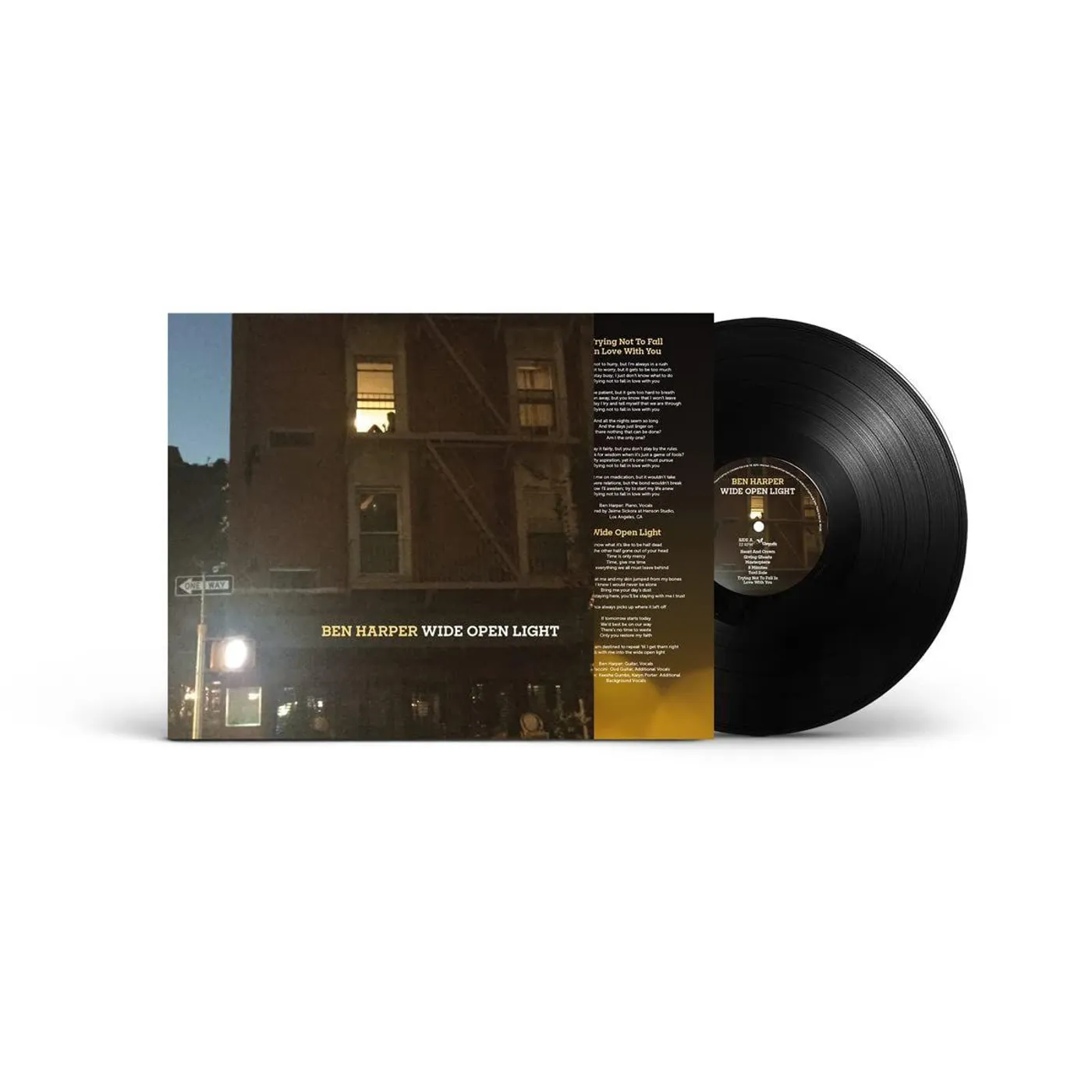Ben Harper Wide Open Light Vinyl Record