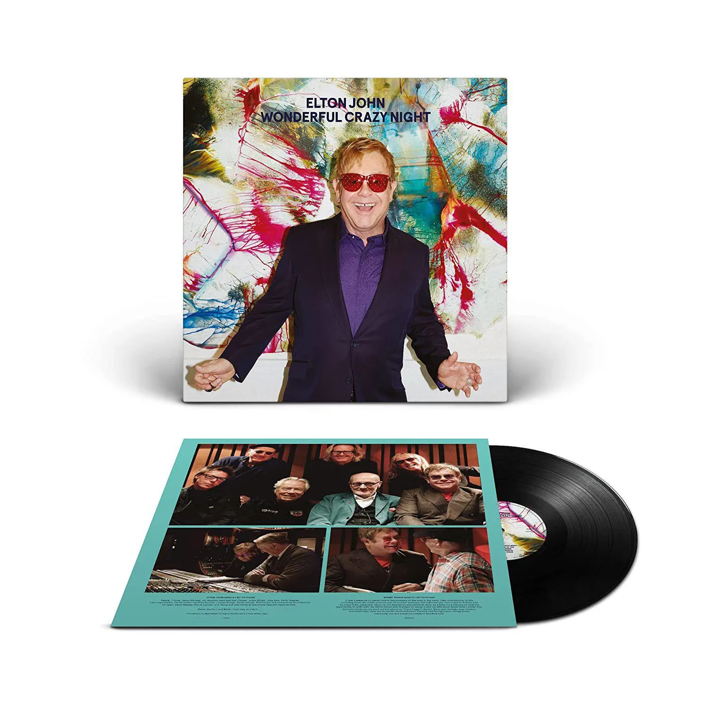 Elton John WONDERFUL CRAZY NIGHT Vinyl Record