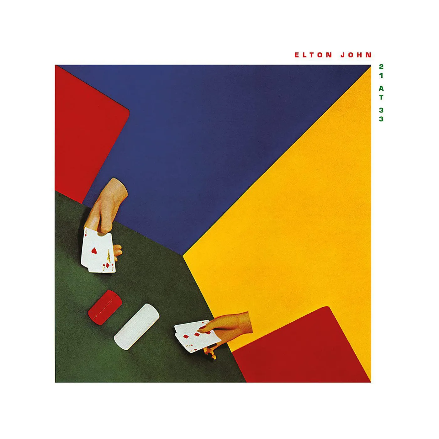 Elton John 21 AT 33 Vinyl Record