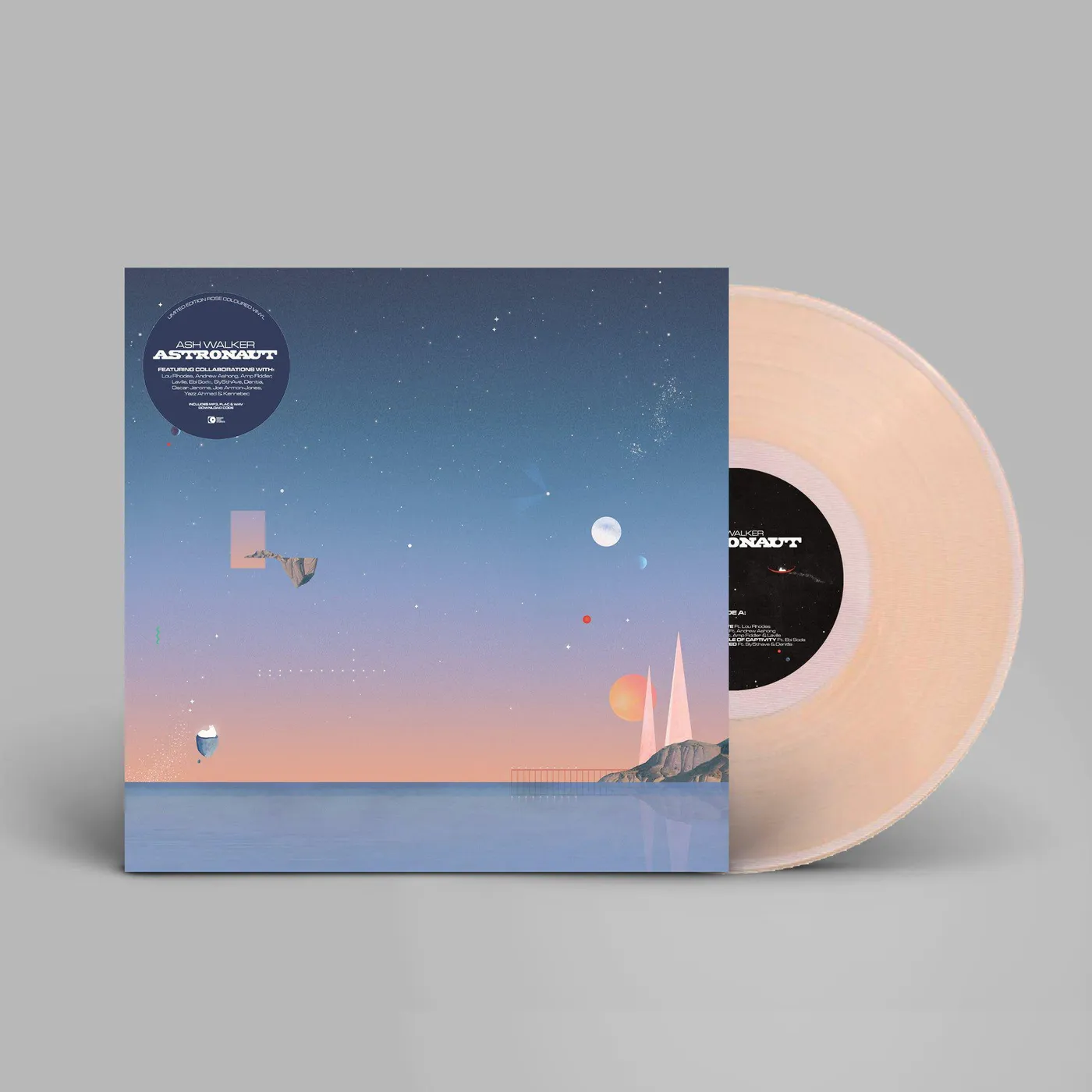 Ash Walker ASTRONAUT - ROSE Vinyl Record