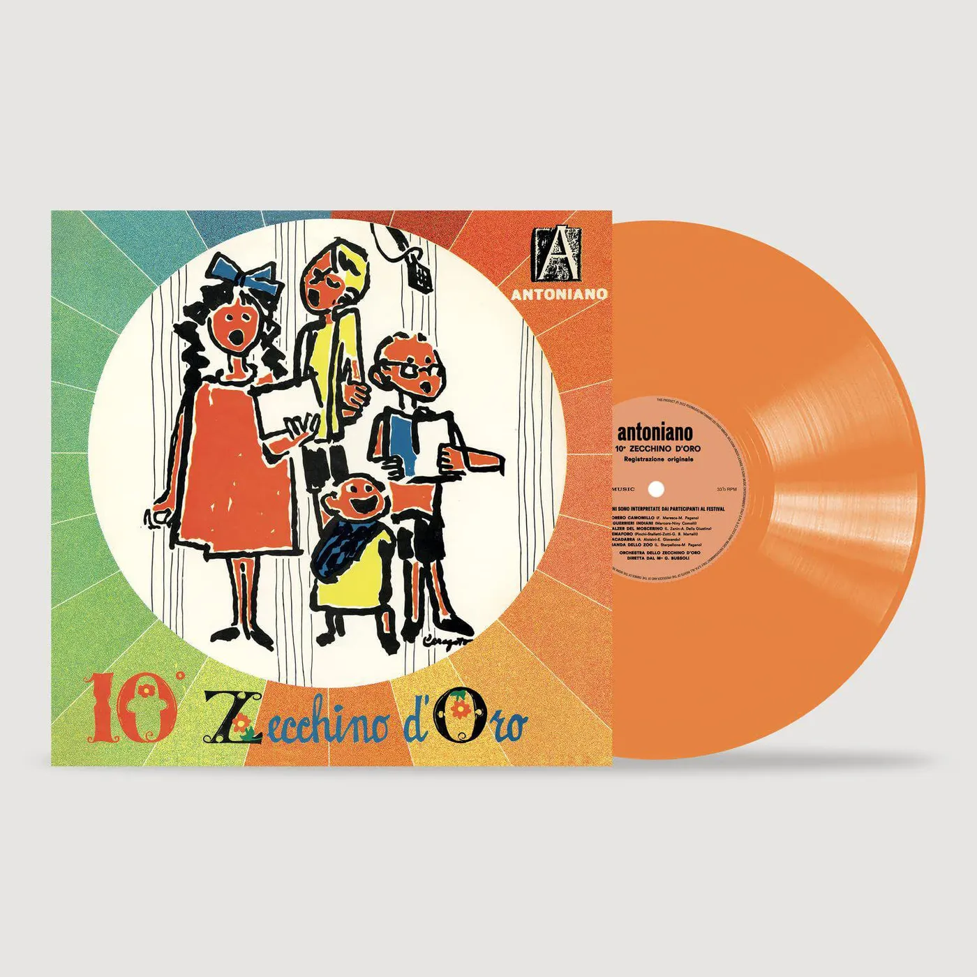 Mariele Ventre / Piccolo Coro Dell Antoniano 10 ZECCHINO D'ORO Vinyl Record