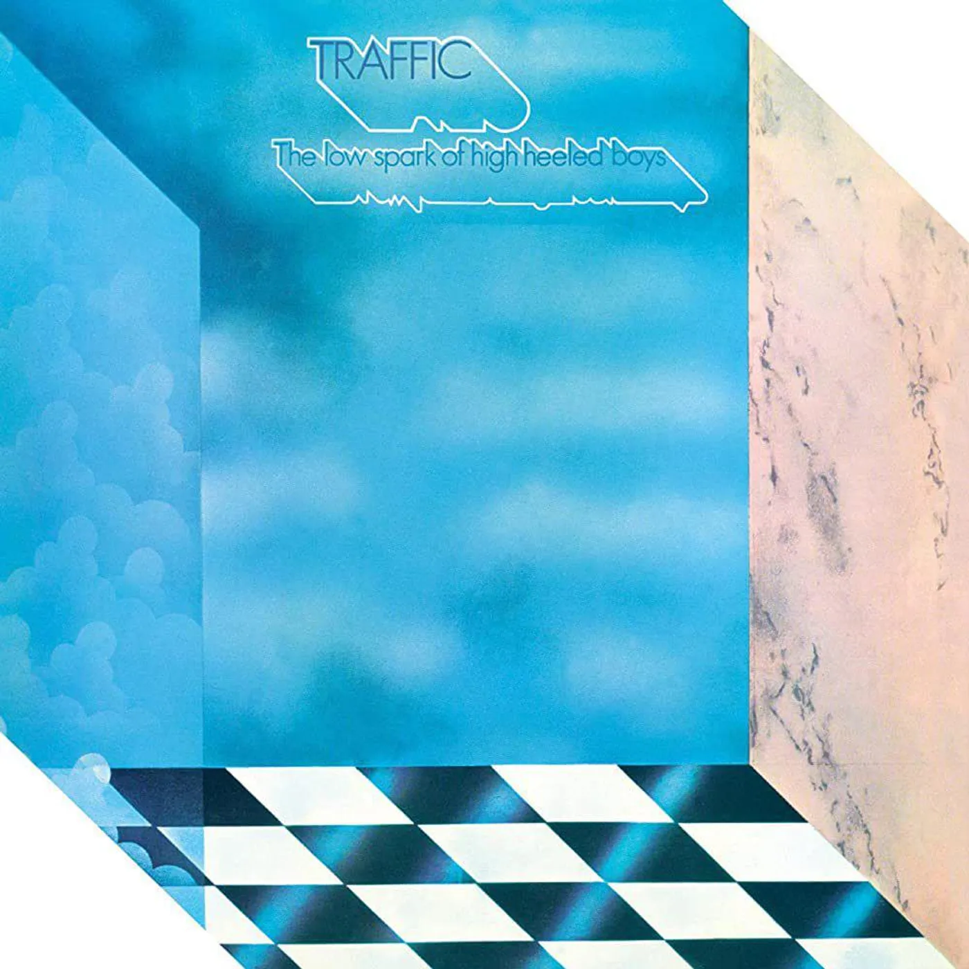 Traffic Low Spark Of High Heeled Boys (Audp) Vinyl Record - Blue Vinyl, Colored Vinyl