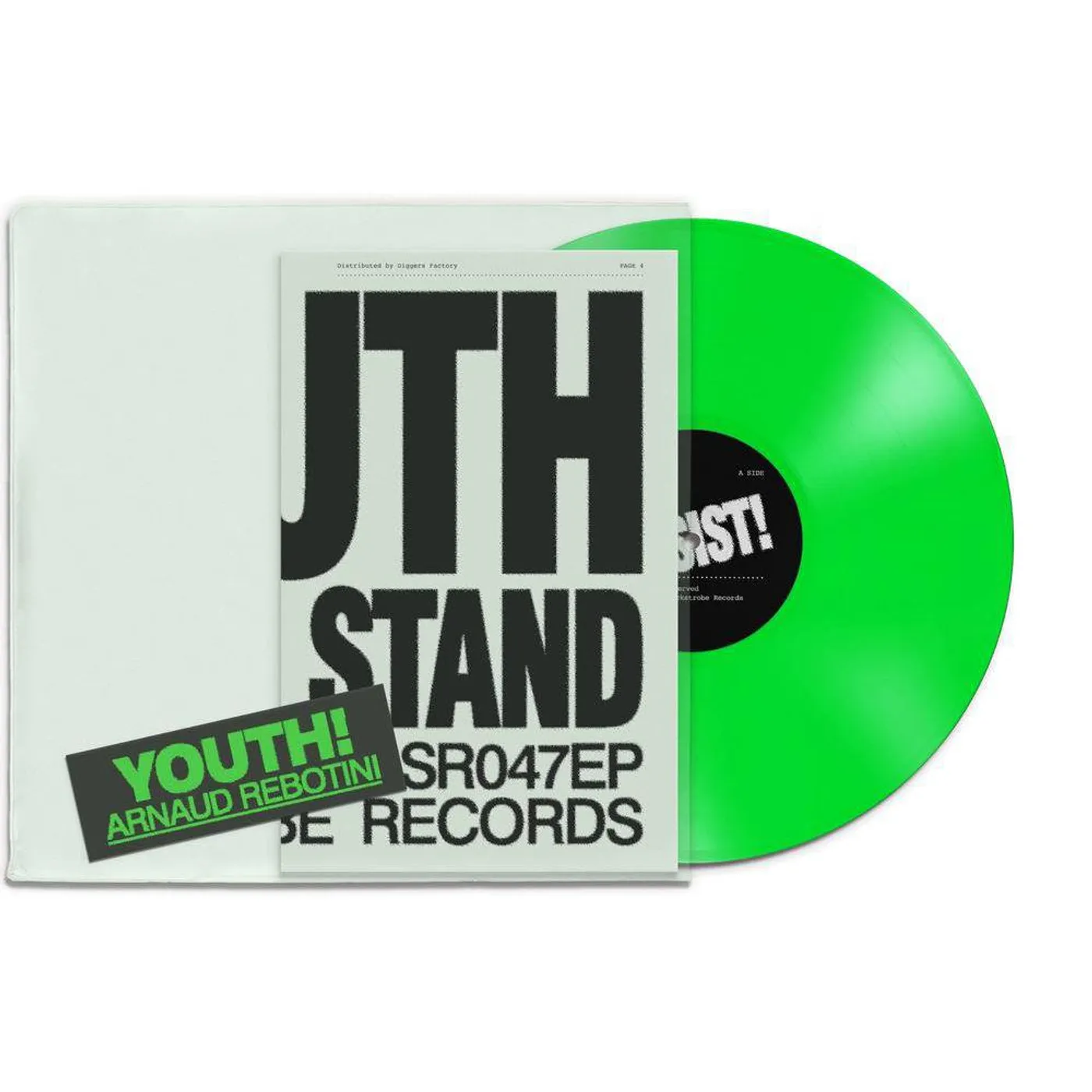 Arnaud Rebotini YOUTH Vinyl Record
