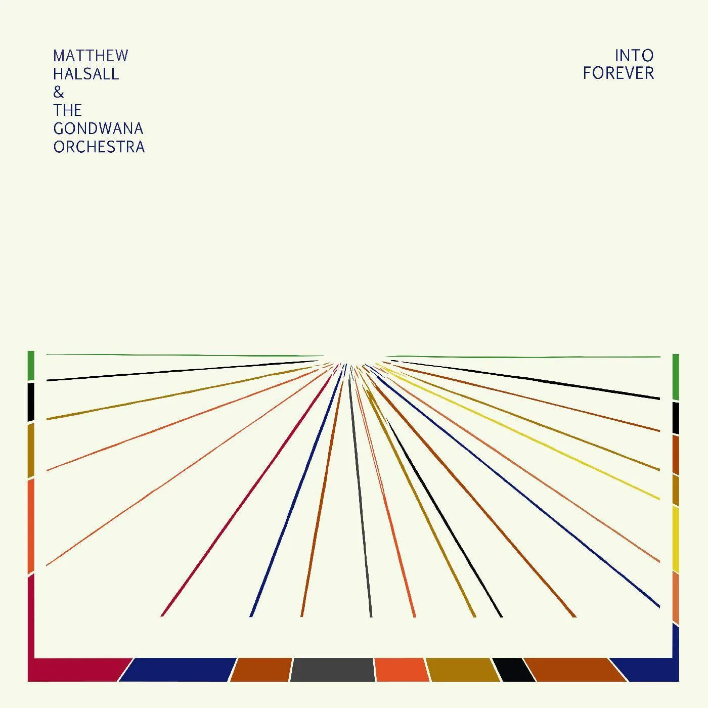 Matthew Halsall Into Forever (Transparent Blue) Vinyl Record