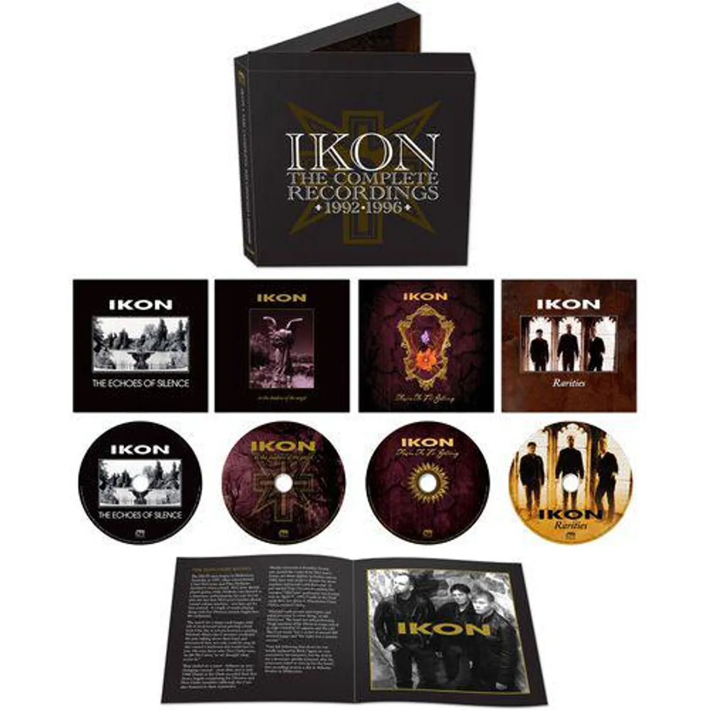 IKON  Complete Recordings 1992-1996 (Boxed Set, Booklet) CD