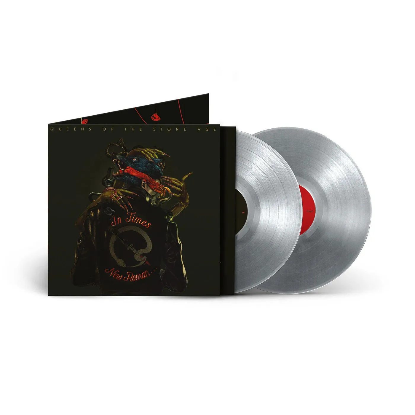 Queens of the Stone Age In Times New Roman... (Limited Edition Silver/2LP) Vinyl Record