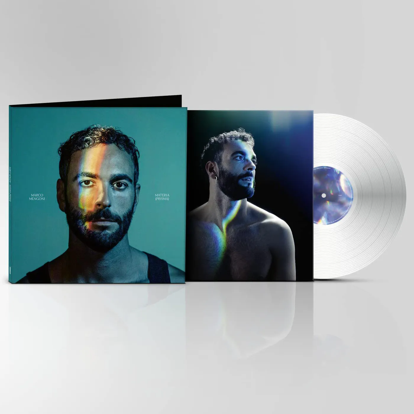 Marco Mengoni Materia (Prisma/White) Vinyl Record