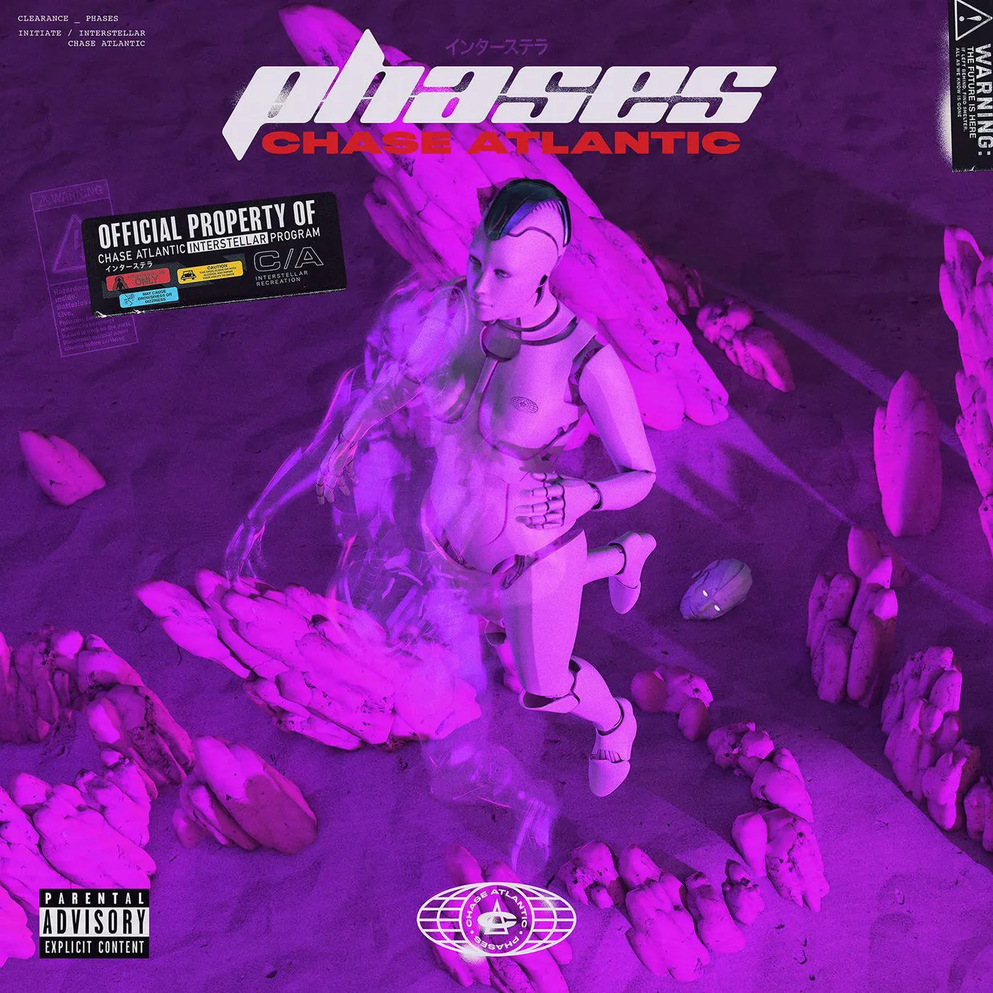 Chase Atlantic PHASES (Clear) Vinyl Record