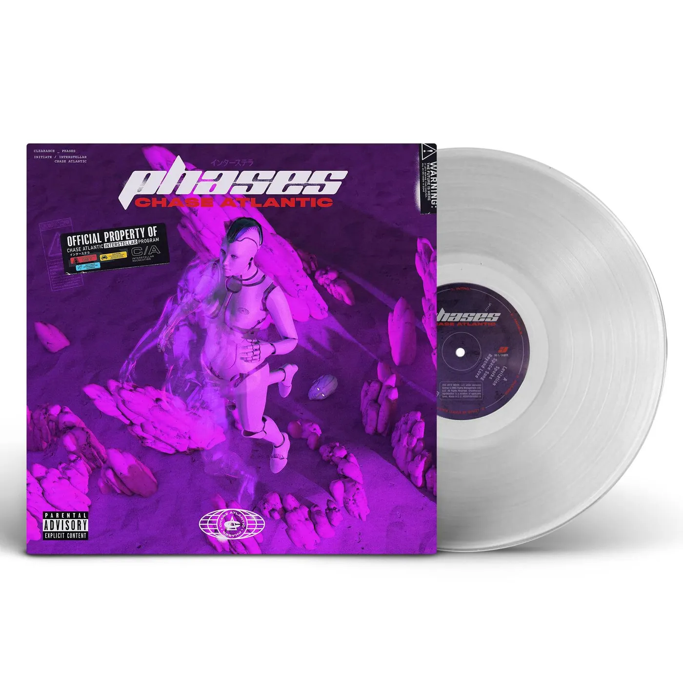 Chase Atlantic PHASES (Clear) Vinyl Record