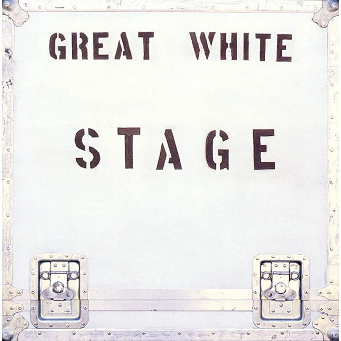 Great White Stage - Silver Vinyl Record