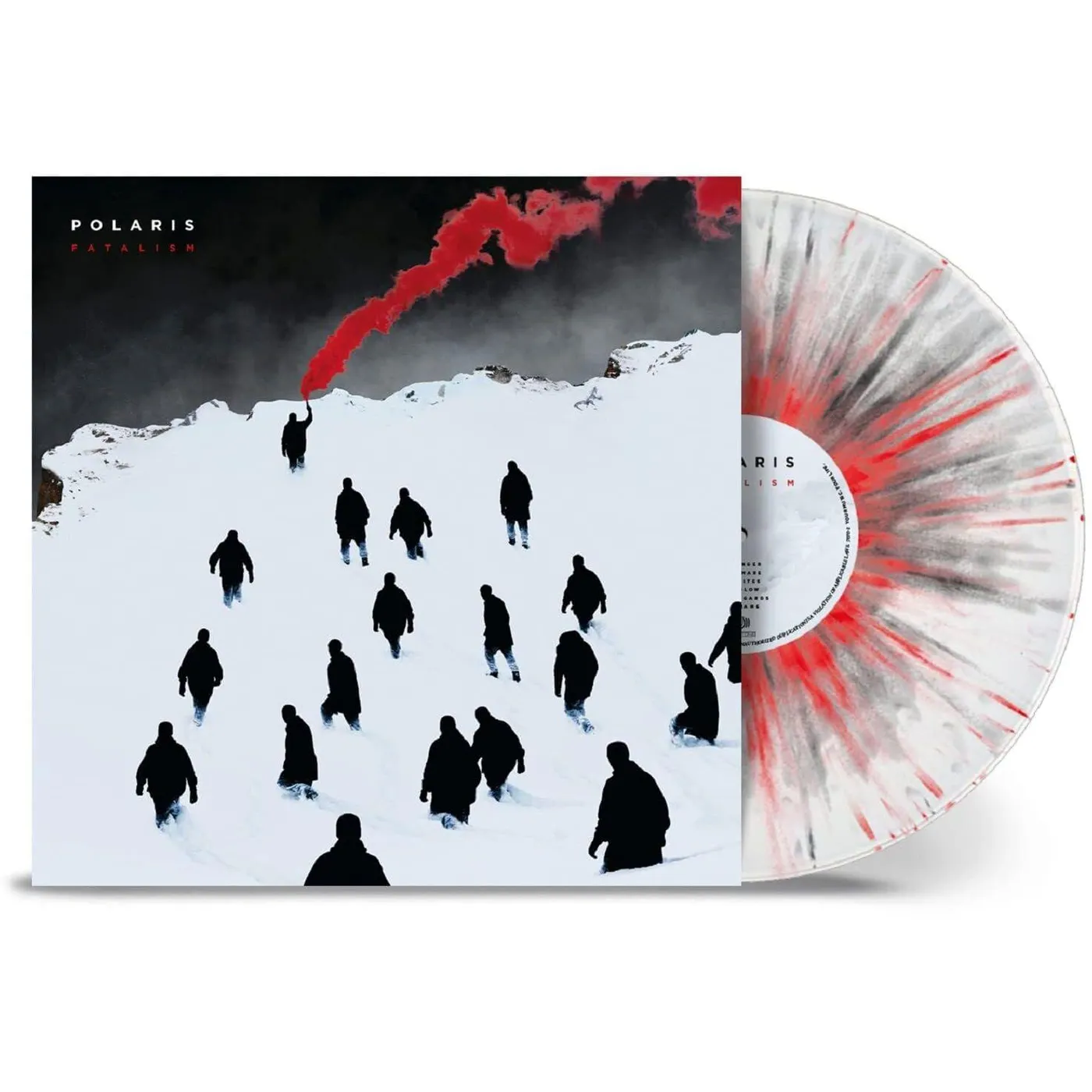 Polaris Fatalism (Clear With Green Violet & Curacao Splatter) Vinyl Record