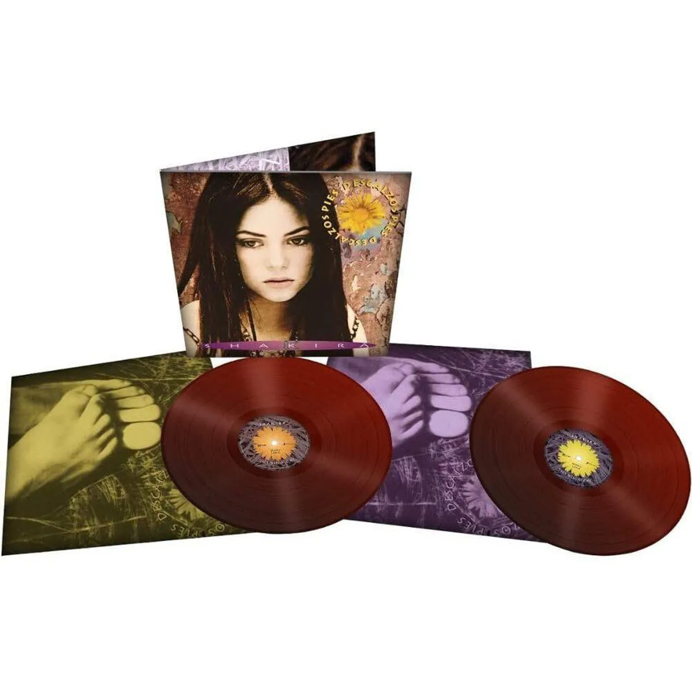 Shakira  Pies Descalzos (Limited Brown Marbled) Vinyl Record