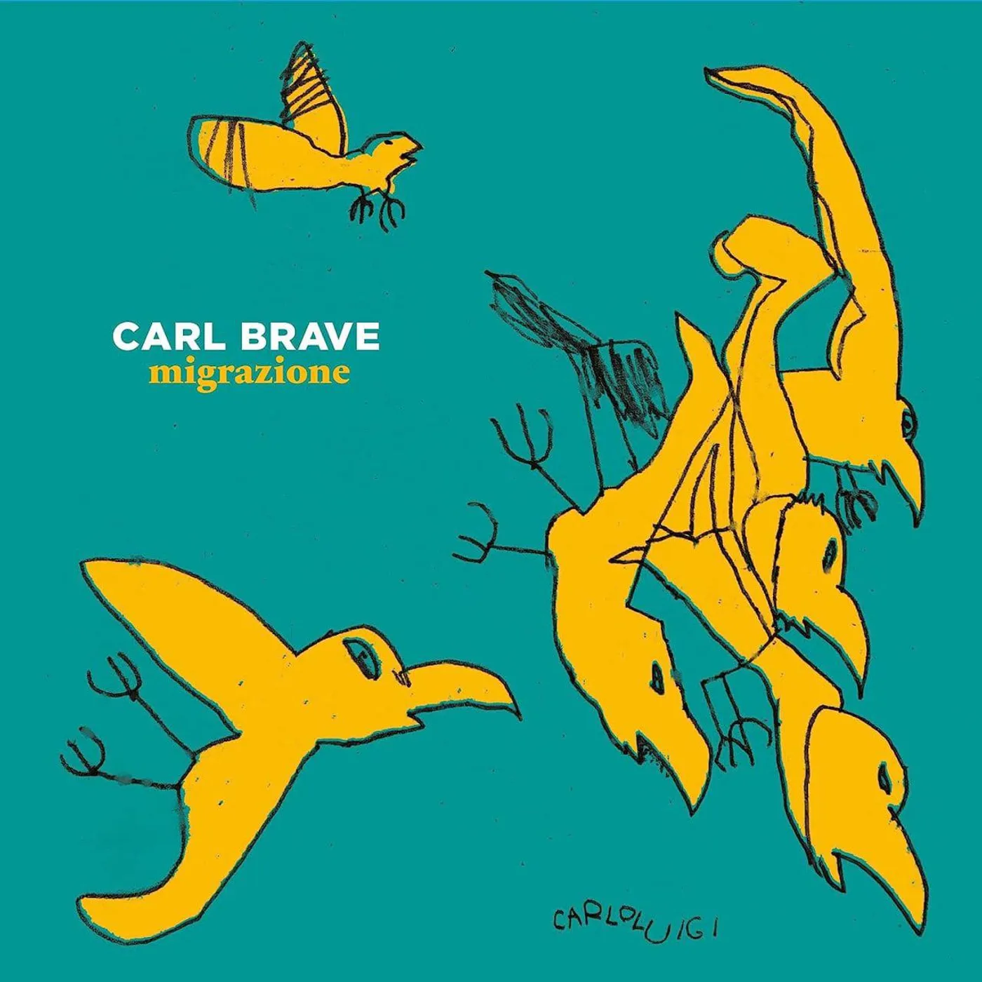 Carl Brave Migrazione (Autographed) Vinyl Record