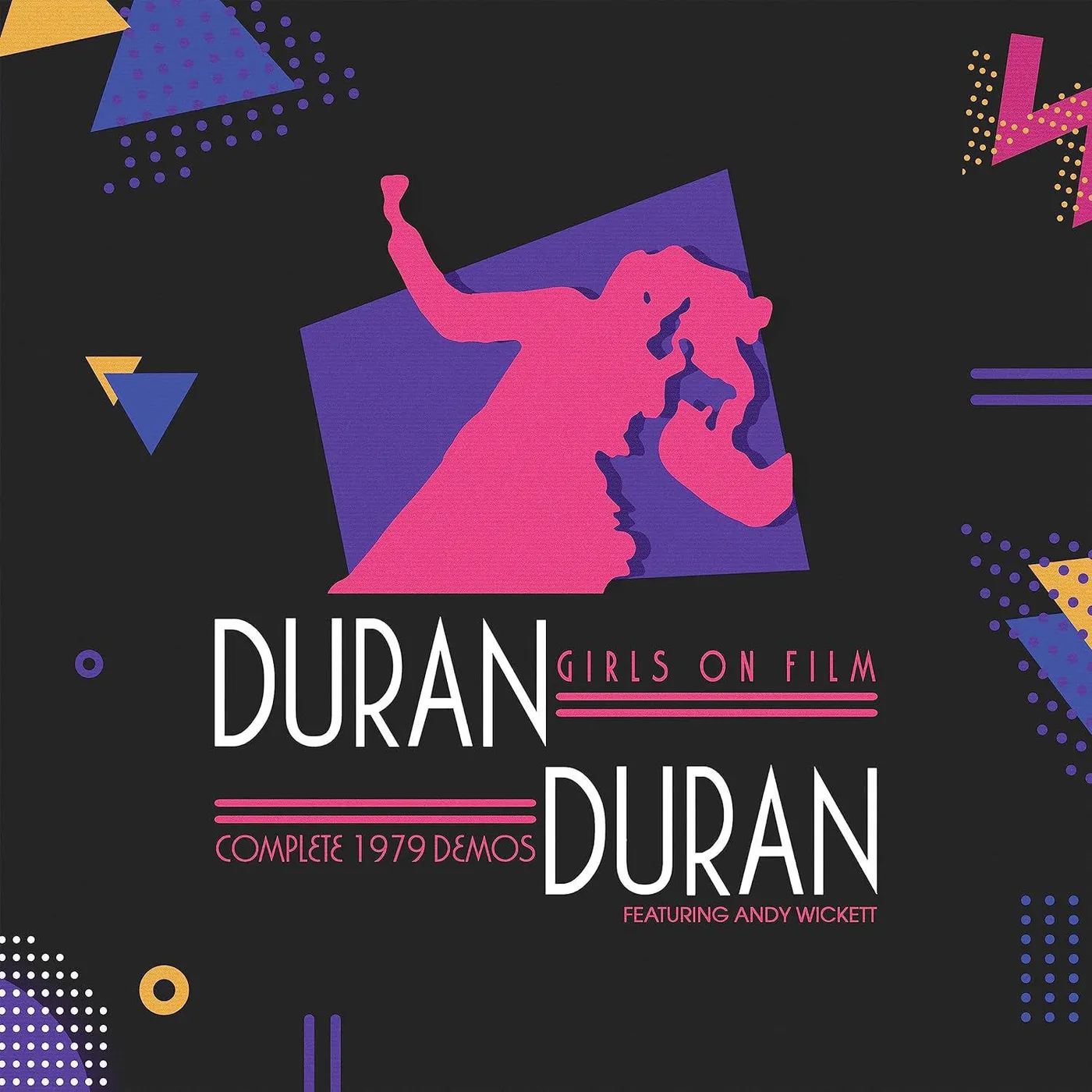 Duran Duran Girls On Film - Complete 1979 Demos (Blue W/ Pink Dots) Vinyl Record