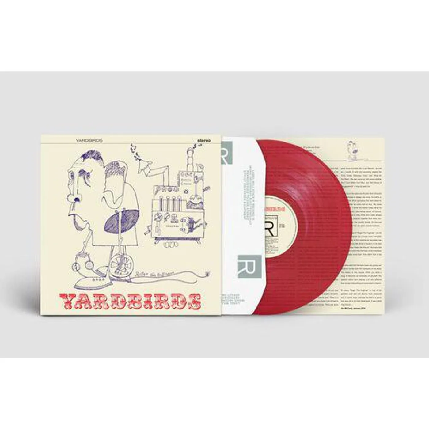 The Yardbirds Roger The Engineer: Stereo Mix (Transparent Red) Vinyl Record