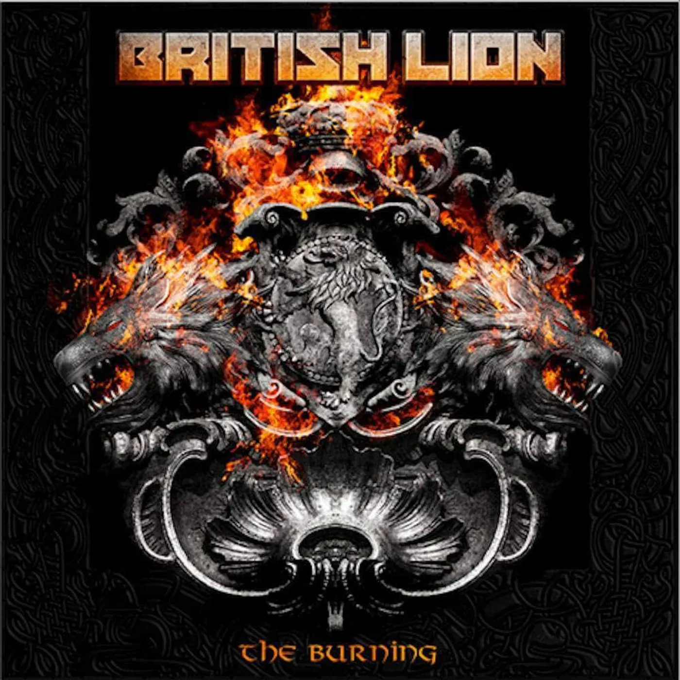 British Lion BURNING - RED Vinyl Record