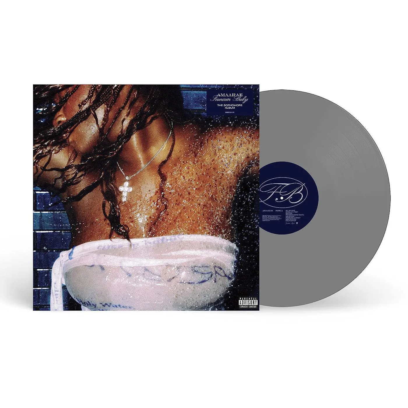 Amaarae Fountain Baby (Silver) Vinyl Record
