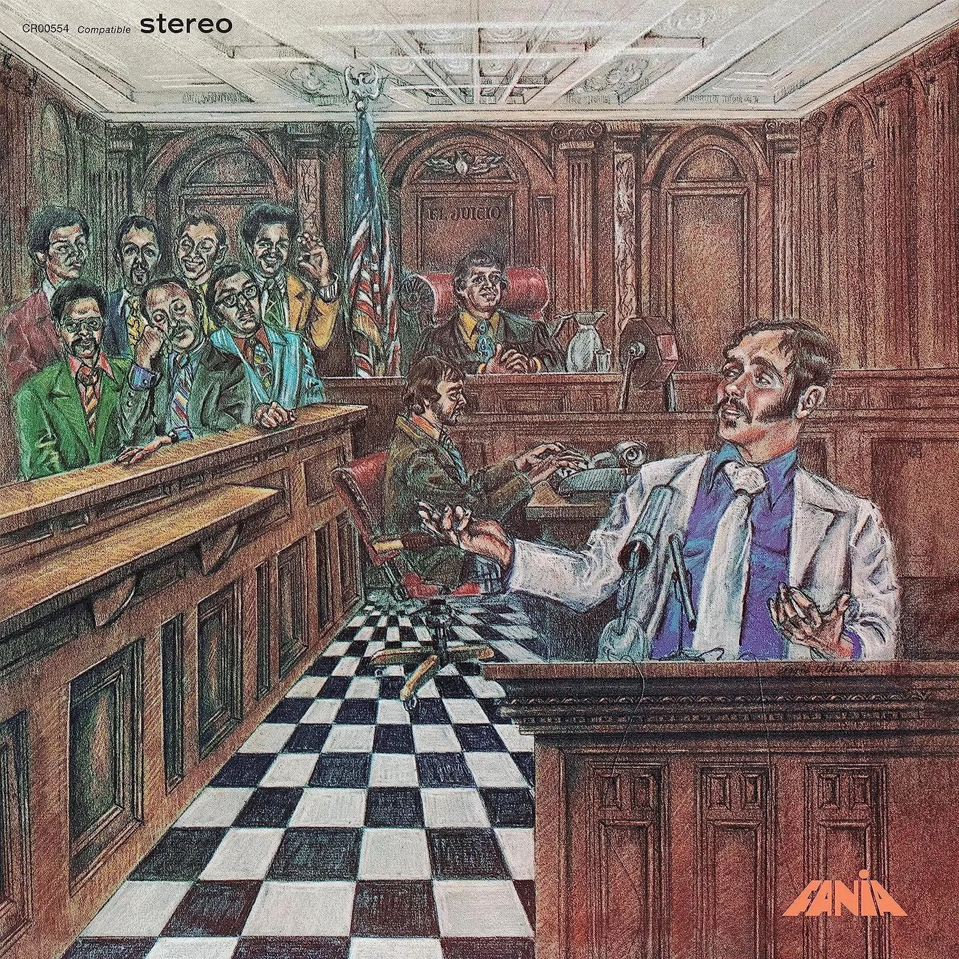 Willie Colón El Juicio (50th Anniversary Edition - Black/Brown Splatter) Vinyl Record
