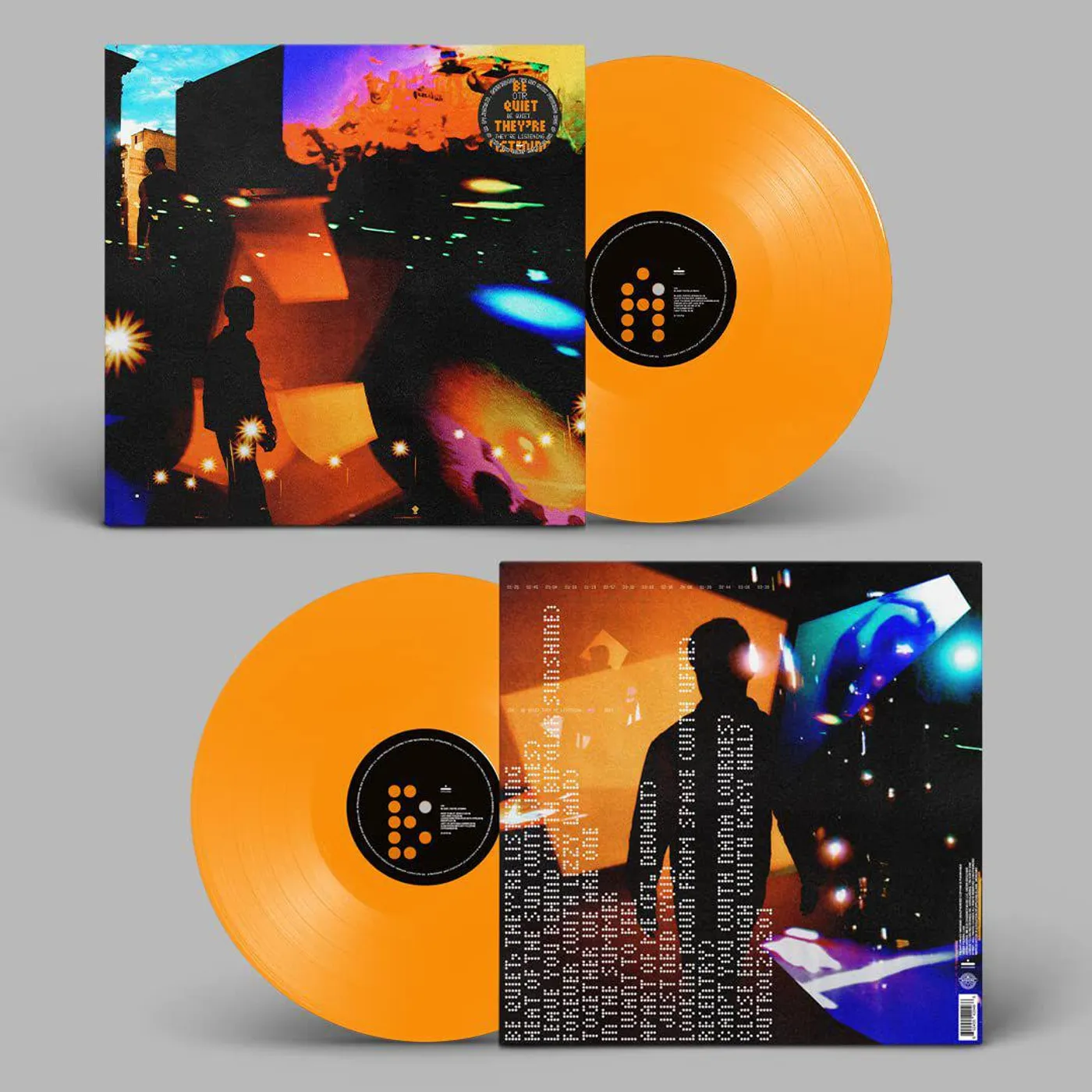 OTR Be Quiet They're Listening (Translucent Orange) Vinyl Record