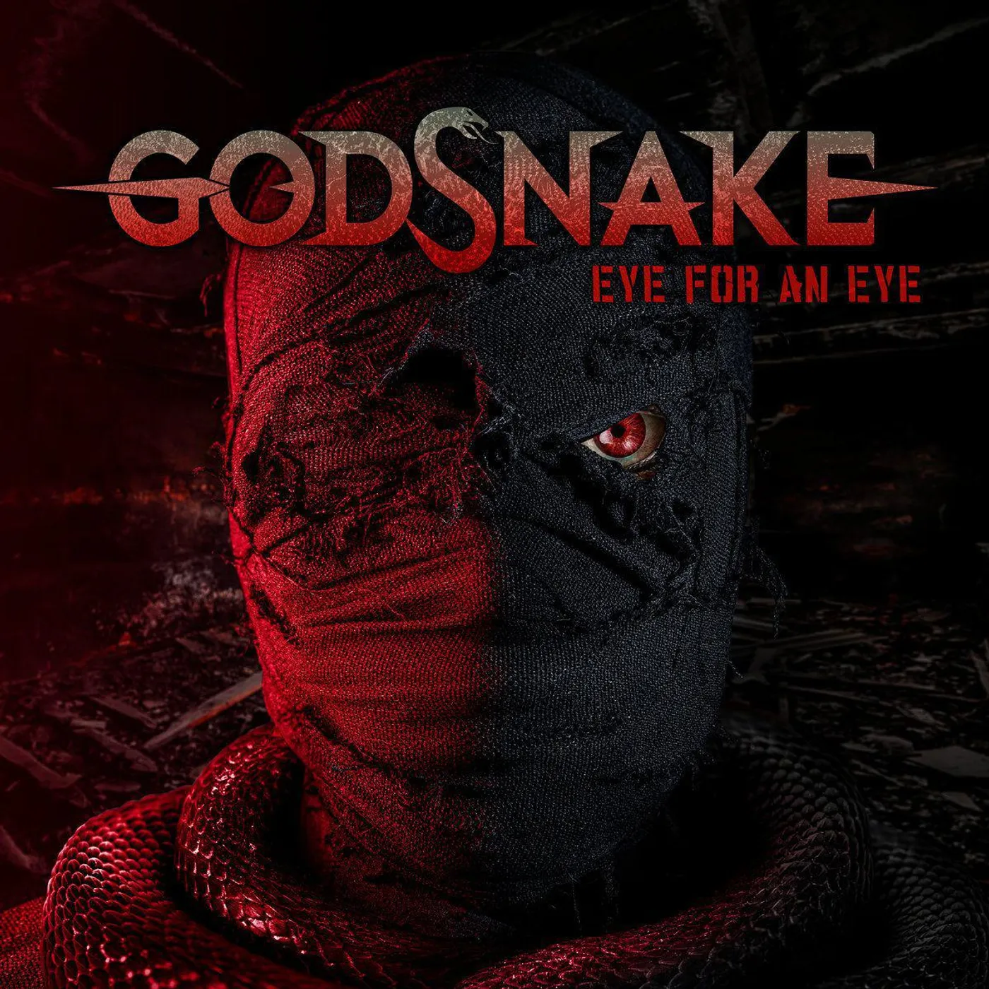 GODSNAKE EYE FOR AN EYE Vinyl Record
