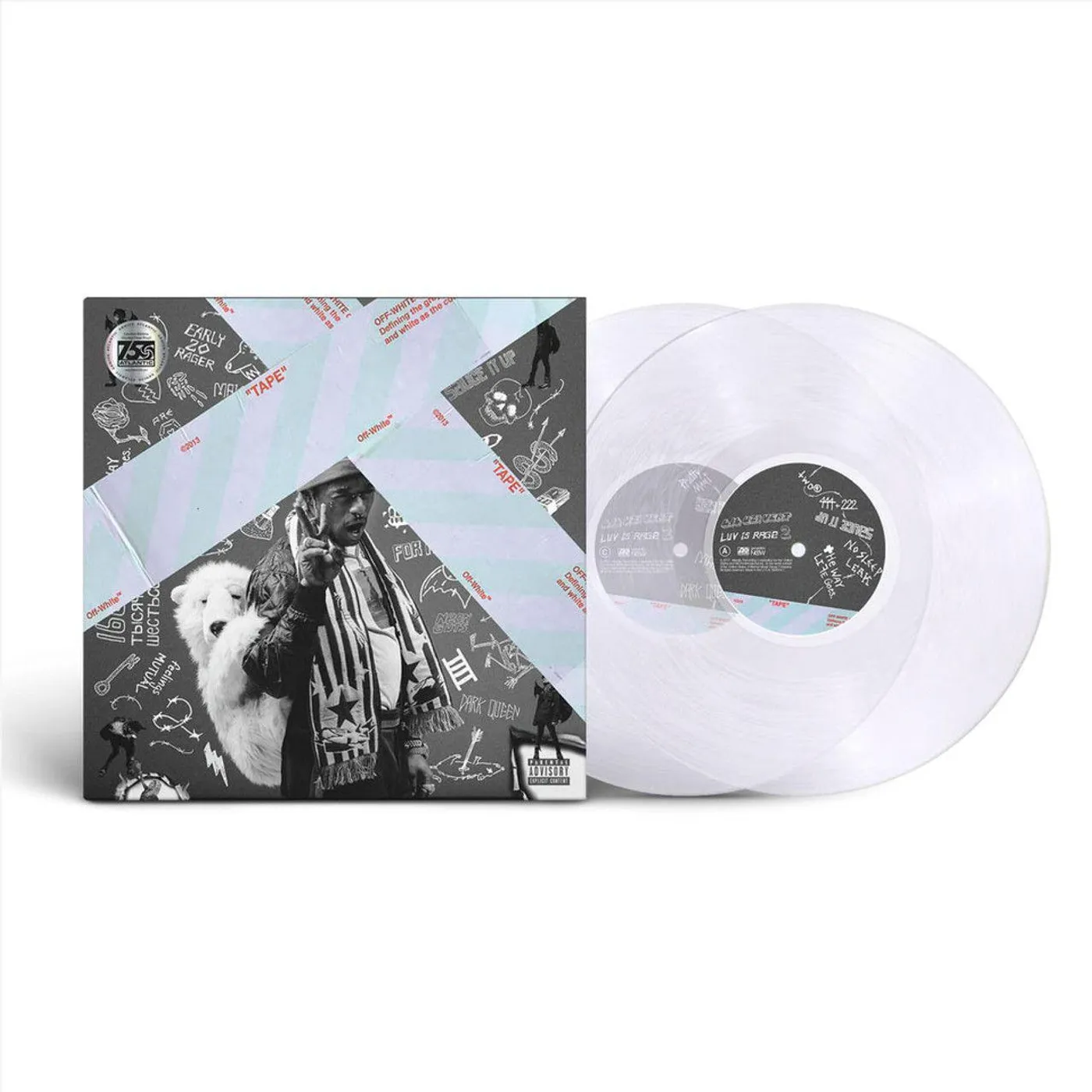 Lil Uzi Vert Luv Is Rage 2 (2LP/Crystal Clear) Vinyl Record