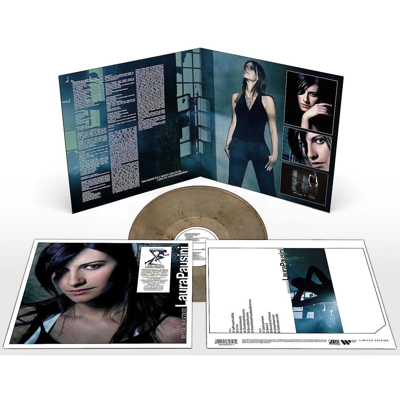 Laura Pausini Resta In Ascolto (Smoke Colored) Vinyl Record