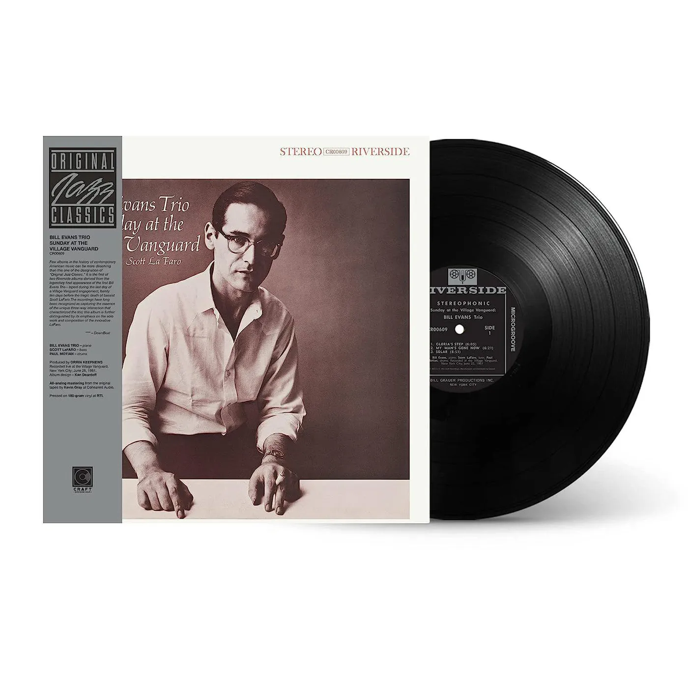 Bill Evans Sunday Village Vanguard (Original Jazz Classics) Vinyl Record