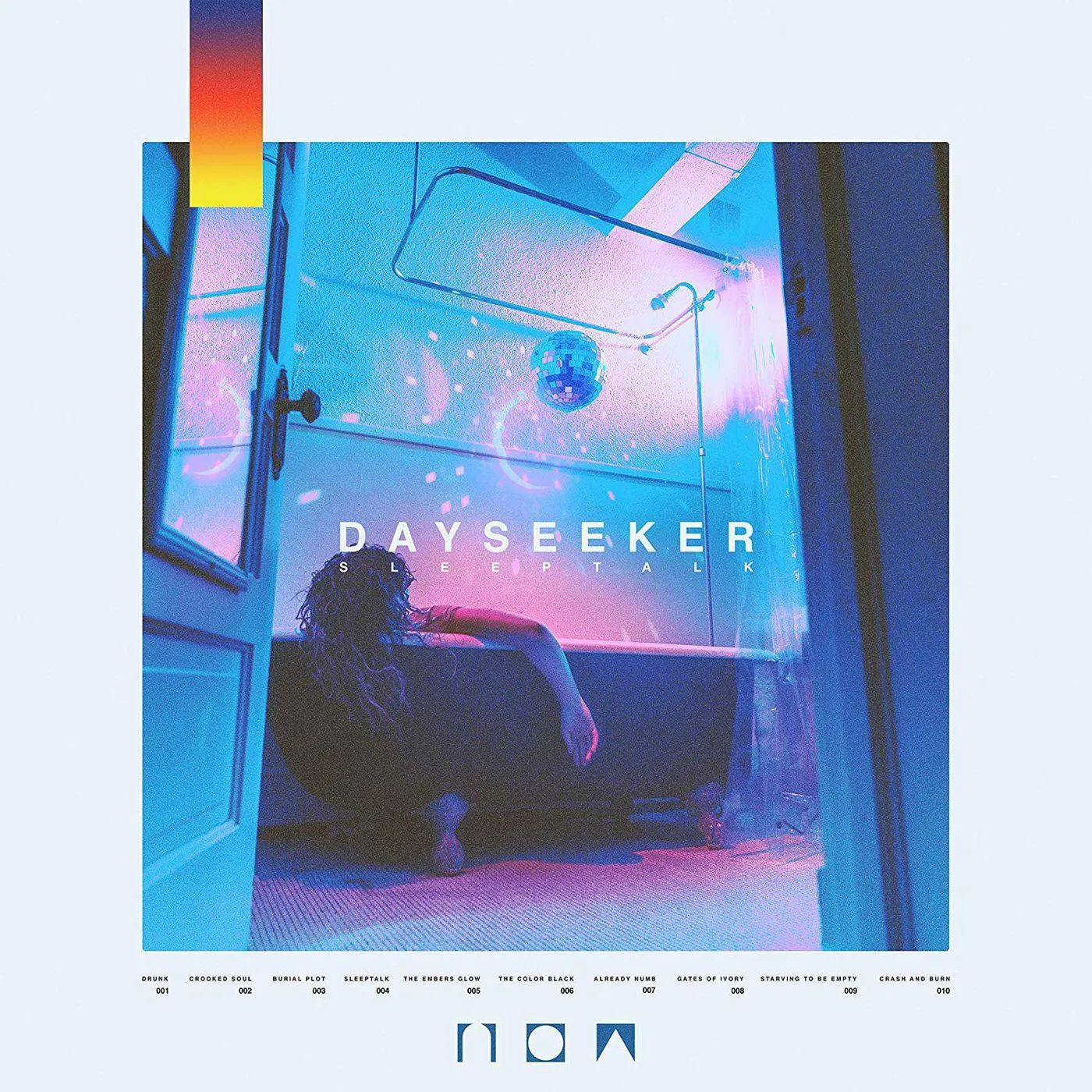 Dayseeker Sleeptalk (Aqua/Purple) Vinyl Record