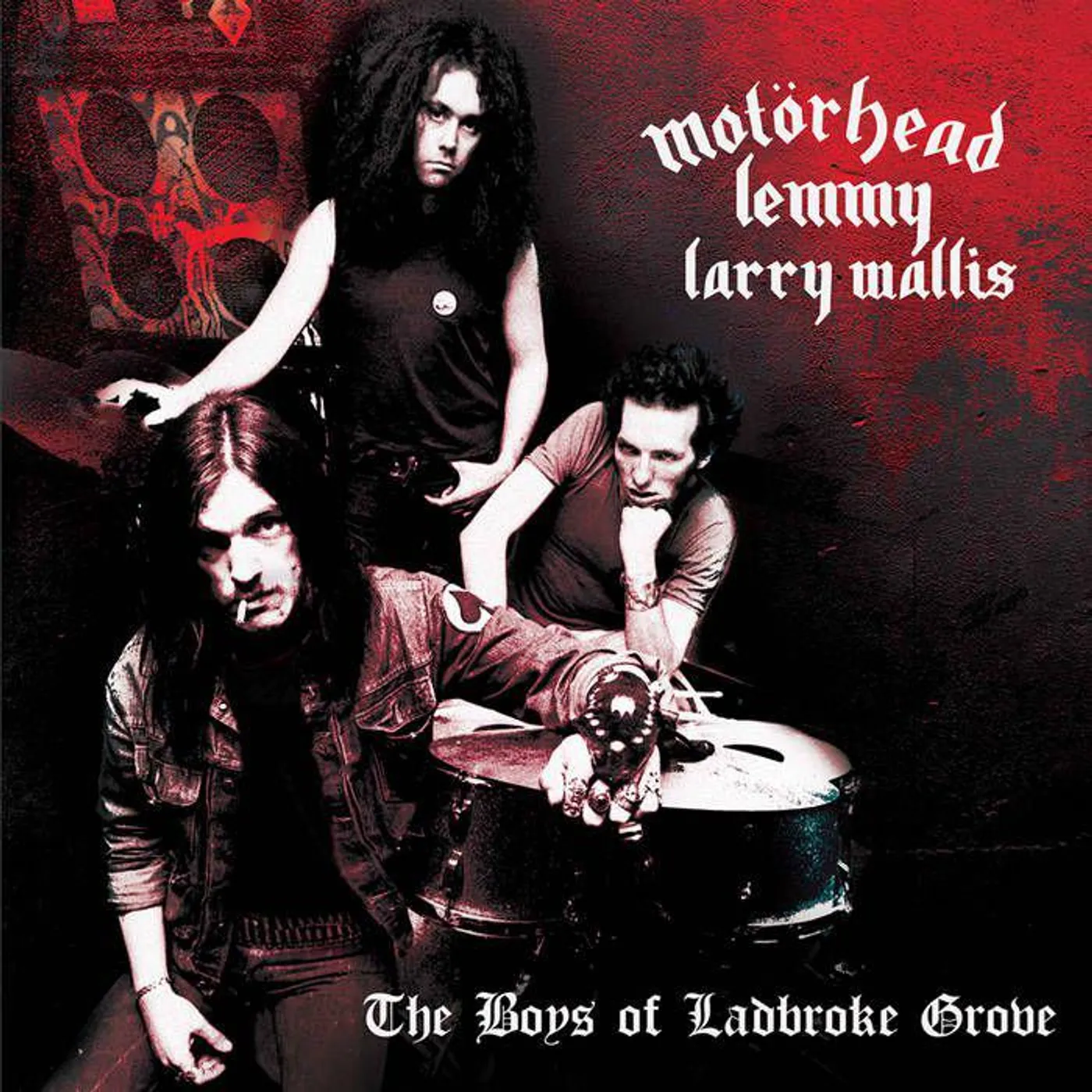 Motorhead / Larry Wallis Boys Of Ladbroke Grove - Blue Vinyl Record