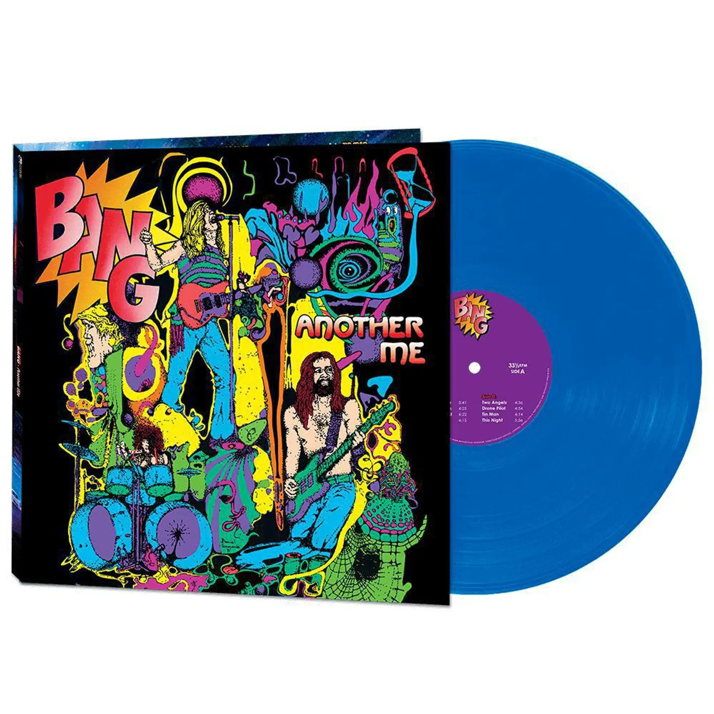 Bang Another Me - Blue Vinyl Record