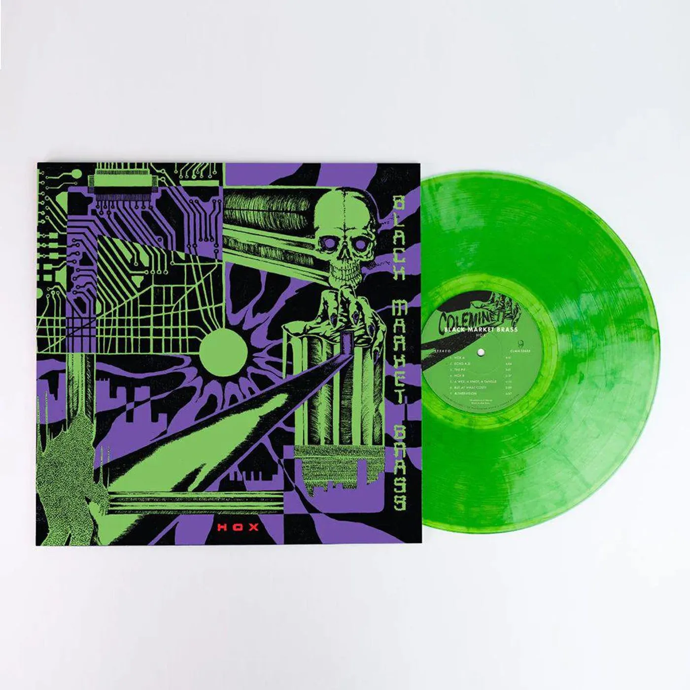 Black Market Brass Hox (Antifreeze Green) Vinyl Record