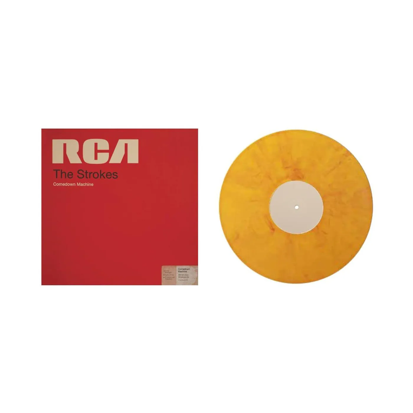 The Strokes Comedown Machine (Yellow) Vinyl Record