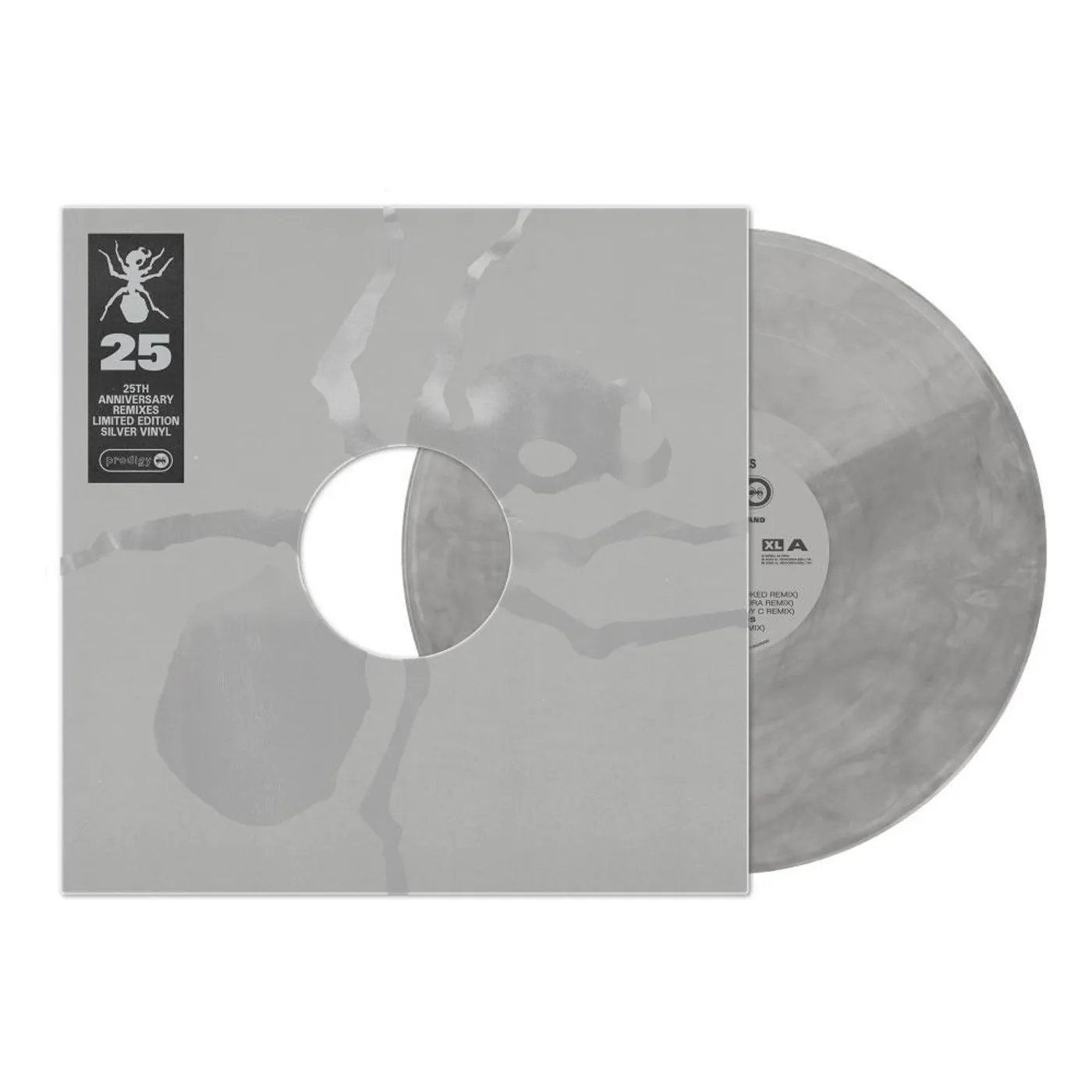 The Prodigy The Fat Of The Land 25th Anniversary Remixes (Special Edition / Silver) Vinyl Record