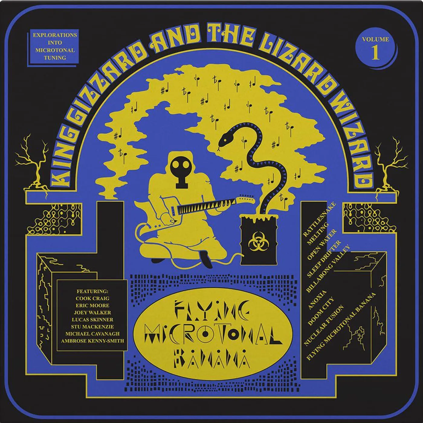 King Gizzard & The Lizard Wizard FLYING MICROTONAL BANANA [ECO-WAX EDITION] Vinyl Record