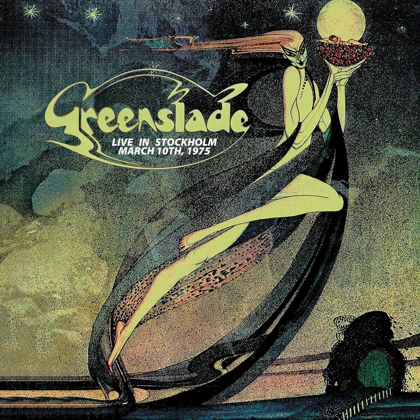 Greenslade Live In Stockholm (Green Splatter) Vinyl Record