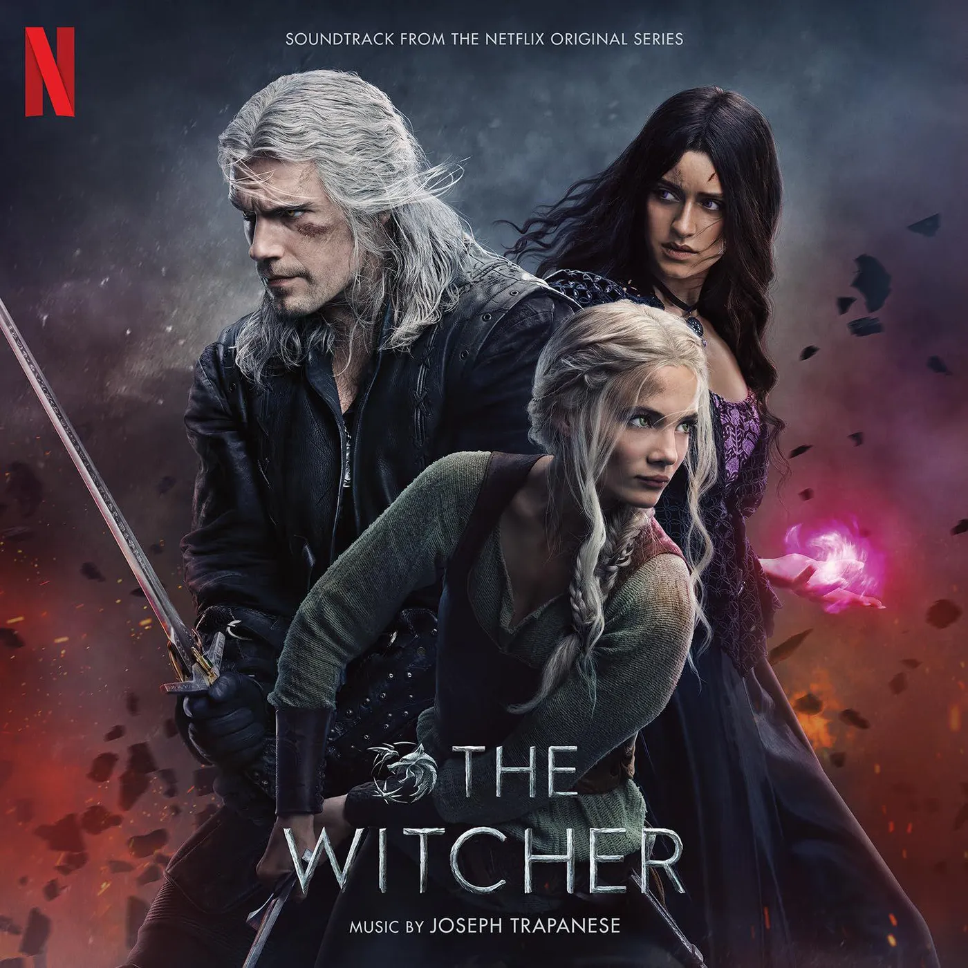 Joseph Trapanese Witcher: Season 3 (Soundtrack From Netflix Series) (Bonus Track/Poster/2LP) Vinyl Record