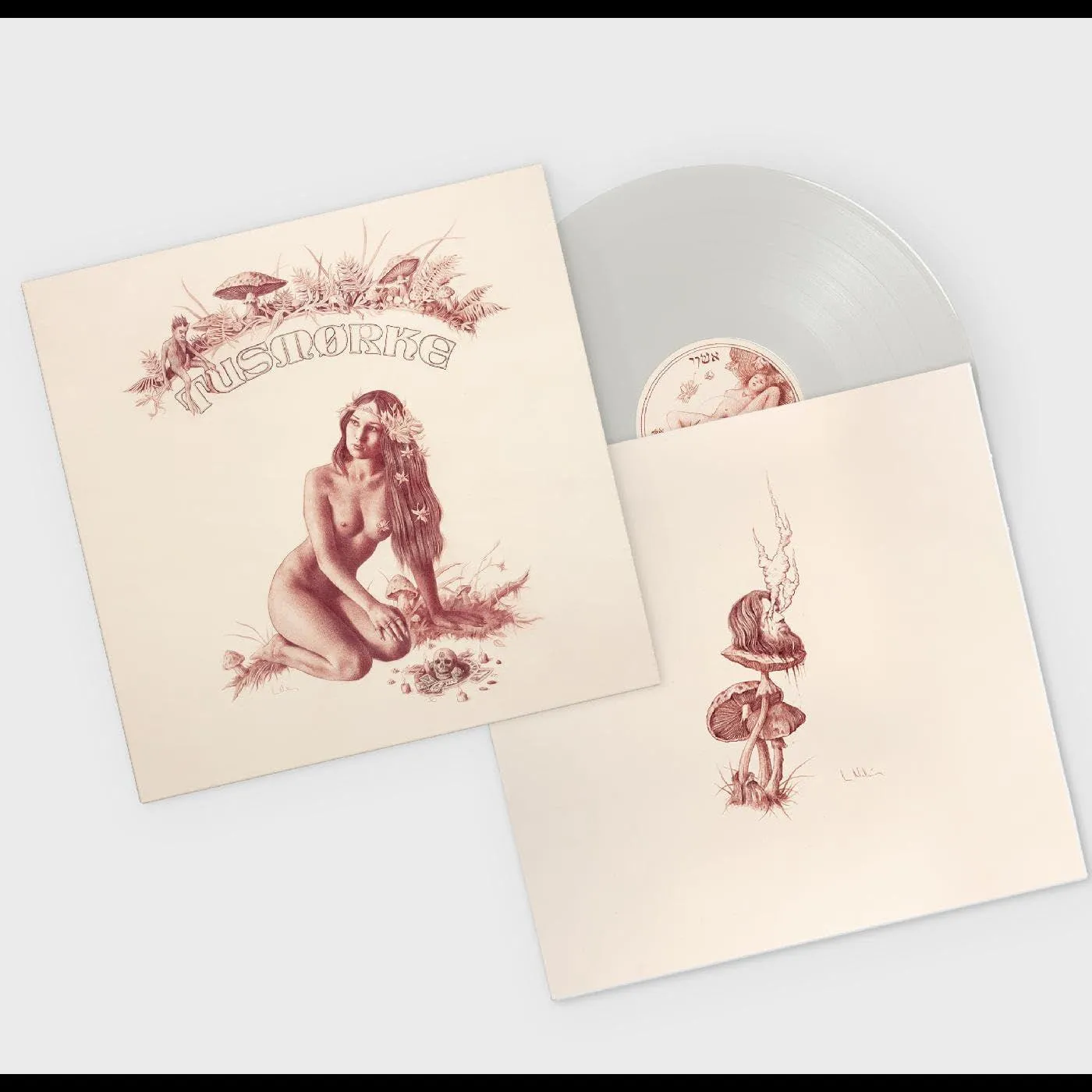 Tusmorke  Hestehoven (Booklet/180g/Clear) Vinyl Record