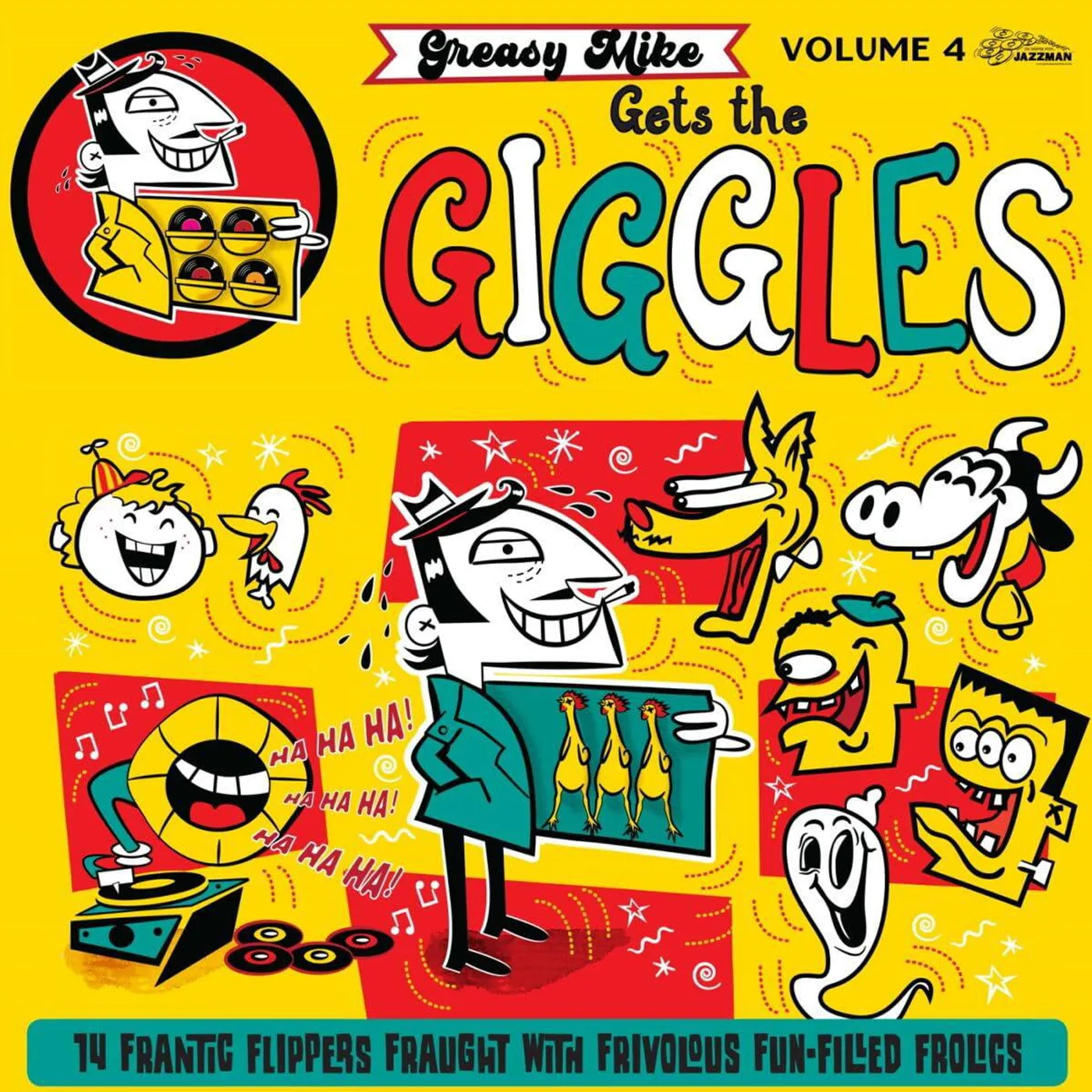 Greasy Mike 4: Gets The Giggles / Var Greasy Mike 4: Gets The Giggles Vinyl Record