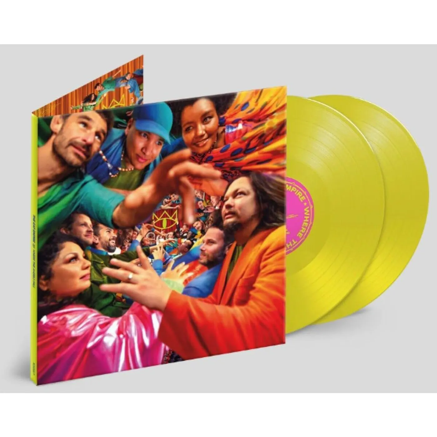 The Cat Empire Where The Angels Fall (2LP/Yellow) Vinyl Record
