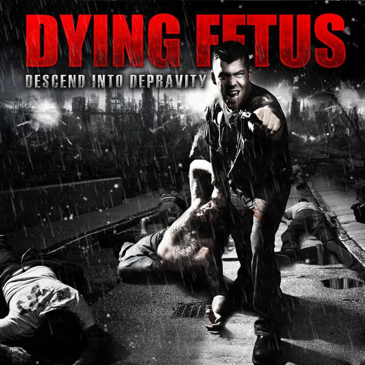 Dying Fetus DESCEND INTO DEPRAVITY Vinyl Record