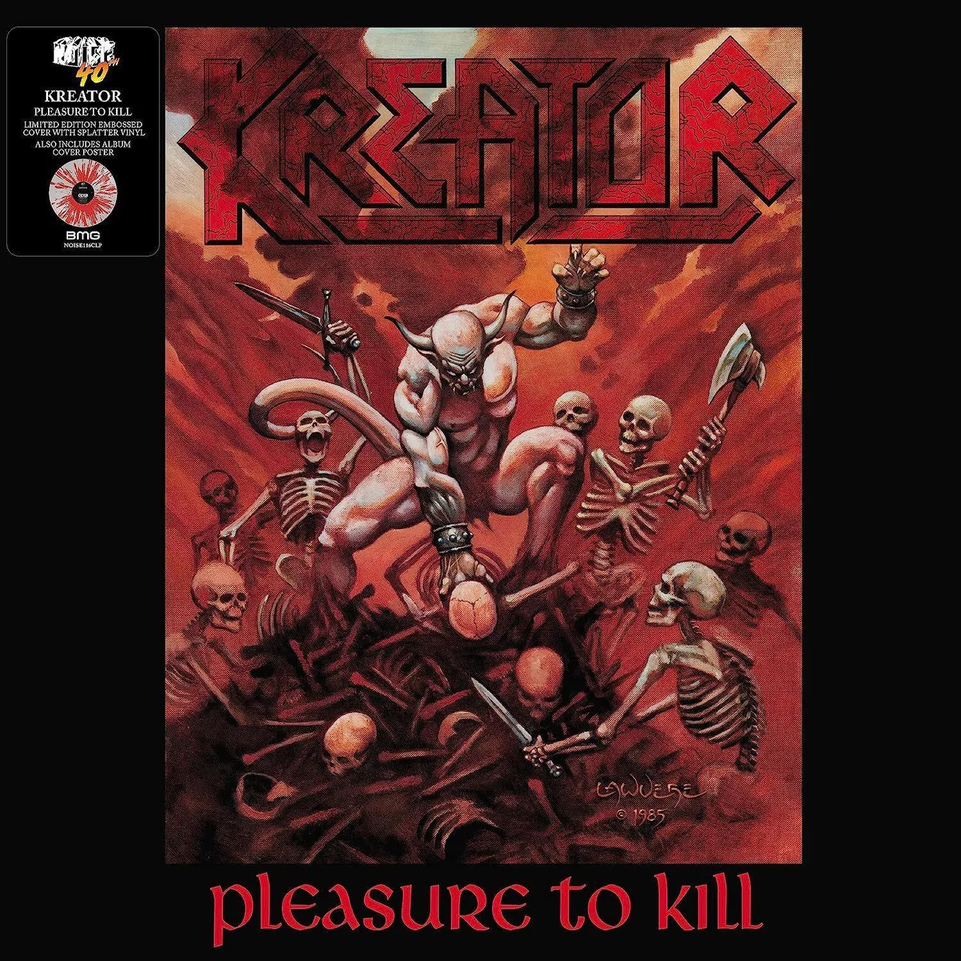 Kreator Pleasure To Kill Vinyl Record